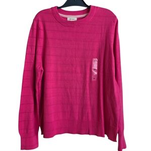 Womens Fuchsia Purple  Sweater - XL On 34th New